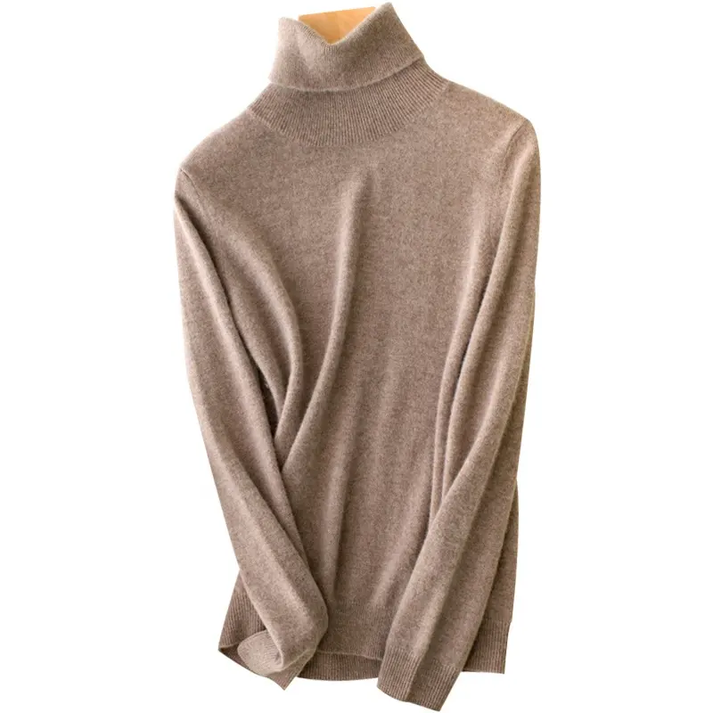 Ex-factory price turtleneck 100% cashmere sweater