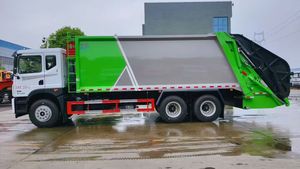 Camión Compactador de <span class=keywords><strong>Basura</strong></span> de Servicio Pesado Dongfeng Huashen de 26 Metros Cúbicos, 6x4, Yuchai 300HP, Cargador Trasero, Venta Directa de Fábrica - Product Image 6