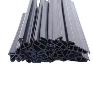 2-10mm đen EPDM TPE PVC miếng đệm kính hạt cao su nêm con dấu cho <span class=keywords><strong>uPVC</strong></span>/nhôm cửa sổ con dấu cao su - Product Image 6