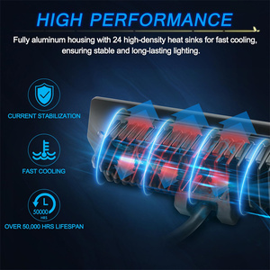 Une paire de 2 pièces 8 pouces avant pare-chocs arrière montage encastré 60W lumière blanche faisceau Spot Led <span class=keywords><strong>12V</strong></span> barre de projecteur - Product Image 4