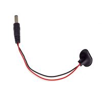 OEM/ODM Disponible T Type 9V Batterie Snap Câble de connecteur d'alimentation avec prise DC 2.1mm