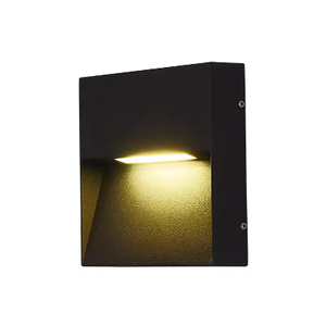 Luces de escalera de aleación de aluminio OEM IP65 con sensor lámpara de pared LED moderna decorativa para exteriores construcción al aire libre - Product Image 2