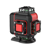 Pas cher prix 4D 360 faisceau vert auto-nivelant rotatif niveleur Laser ligne transversale verticale niveaux Laser