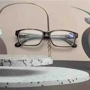 2024 빈티지 프로그레시브 무료 케이스 작은 휴대용 여성 남성 독서 복고풍 안경