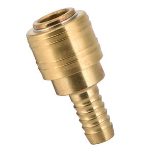 Raccords rapides en cuivre de style européen, connecteurs de tube de 6,35 mm, connecteurs à queue de rat de 8 mm, connecteurs de 10 mm, 12 mm, accessoires pour outils pneumatiques, pièces - Product Image 2