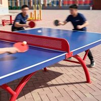 Table de tennis de table pliante professionnelle d'extérieur GUANWANG GW269 de taille standard avec roulettes amovibles