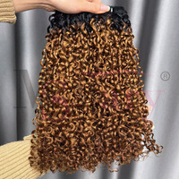 Extensions de cheveux humains bouclés birmans et vietnamiens SDD, qualité 15A, vierges bruts, double épaisseur, alignés, pour professionnels