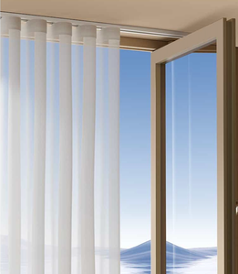 Rail de <span class=keywords><strong>rideau</strong></span> électrique silencieux en alliage d'aluminium sans soudure de 1,75 cm, rail intelligent pour la maison connectée - Product Image 1