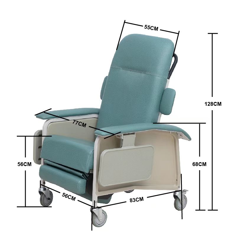 Горячая продажа медицинской помощи для дивана Recliner больничный стул переливания крови коллекция диализа стул для продажи