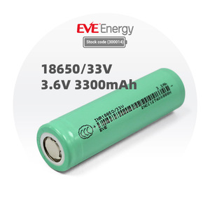 EVE 18650 Battery Rechargeable Battery Lithium Cell Li-ion Bateria 3.6V 3300mah High Capacity for Scooters - Product Image 1
