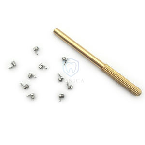 Ganci Ortodontici Dentali di Alta Qualità Tipo Y Adesivi, Bottoni Linguali Mobili/Attivi, Ganci Crimpabili - Product Image 5