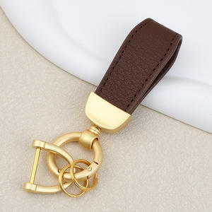 Porte-clés en cuir PU et métal personnalisé de haute qualité, logo de marque personnalisé, souvenir, promotionnel, vente en gros - Product Image 6