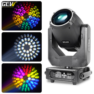 2 projecteurs Sharpy à tête mobile 295W, faisceau 14R, pour scène et mariage, avec étui - Product Image 3