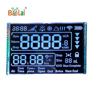 Benutzer definiertes monochromes LCD-Modul VA LCD-Bildschirm monochromes transparentes LCD-Display