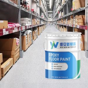 Pintura epoxi para suelo de minería de arena anticorrosión al por mayor, pintura epoxi para suelo de arena coloreada, revestimiento para suelo de mármol y cemento de hormigón - Product Image 2