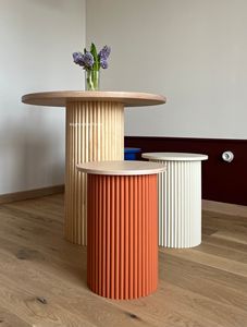 Socle en bois massif personnalisé OEM ODM, design moderne et simple, présentoir pour la décoration intérieure, vente au détail et en gros - Product Image 4