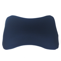 Nouvel oreiller de siège de voiture avec rembourrage en mousse à mémoire de forme, sangle réglable et bande d'extension, housse en velours doux ou en maille respirante