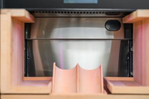 Réfrigérateur à vin encastrable en acier inoxydable 305L pour usage domestique et hôtelier, contrôle de température multi-zones, contrôlé par application, modèle JC-305A3EQ - Product Image 5