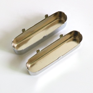 Donlis PC13 Copertura Personalizzata per Pickup di Chitarra TL in Nichel Argento Cromato per Posizione al Manico da Fornitore di Componenti Metallici - Product Image 6