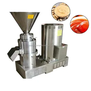 Stainless Steel Colloid Mill For Nuts Paste Ketchup Tomato Chili Sauce Sesame Tahini Making Grinding Machine