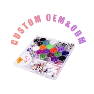 Nuevas Cuentas de Vidrio de 2mm con Logotipo Personalizado, Cuentas de Joyería para Niños, Juguetes para Fabricación de Joyas - Product Image 1