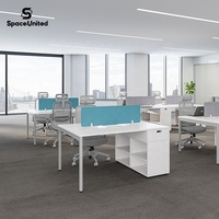 Bureaux modulaires de haute qualité SpaceUnited pour postes de travail modernes en centre d'appels
