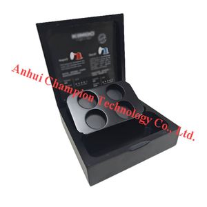 Organizador de cápsulas de café reutilizable Kit de cuidado de madera con 2 ranuras - Product Image 2