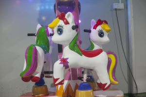 Machine de jeu commerciale à monnayeur, en promotion, pour sports d'intérieur, carrousel ludique, multijoueur pour enfants, carrousel populaire à vendre - Product Image 6