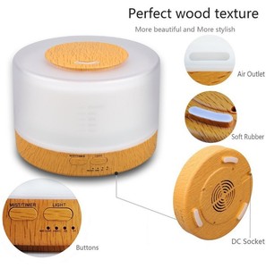 Đầy Màu Sắc Đèn 700Ml Mát Mist Độ Ẩm Khuếch Tán Thơm Cho Phòng Ngủ Bàn Cho Văn Phòng Xách Tay Độ Ẩm Từ Xa Ánh Sáng Ban Đêm - Product Image 3