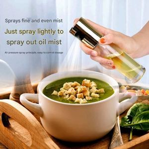 304 Stainless Steel Eco-Friendly Durable Oil <b>Spray</b> Bottle Home Kitchen Cooking Tool <b>Set</b> - Product Image 4