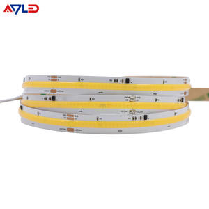 Bande LED intelligente COB monocolore à effet de défilement d'eau, télécommande, 420 LED, contrôleur SPI 24V, PVC, cuivre, 5M - Product Image 3