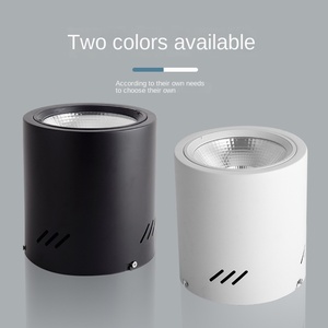 Plafonnier LED 35W IP44 monté en surface rond en aluminium moulé sous pression COB plafonnier alimentation ca - Product Image 4