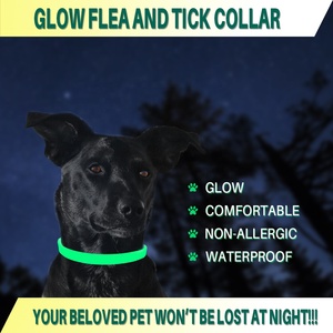 <span class=keywords><strong>Collier</strong></span> anti-puces et anti-tiques qui brille dans le noir pour chats et chiens avec des huiles essentielles naturelles, protection de 8 mois - Product Image 5