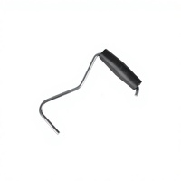 Piquet de tente portable coupe-vent pour camping en extérieur, 21 cm, pour fixation au sol, piquet en acier pour auvent de plage