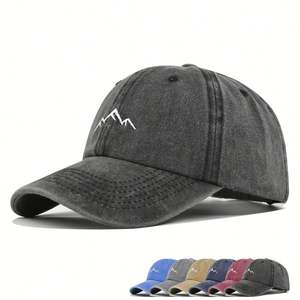 2025 New Unisex Retro Washed <b>Mens</b> <b>Baseball</b> <b>Cap</b> Custom Logo Sports Street Hat Custom Embroidery <b>Baseball</b> <b>Caps</b> - Product Image 1