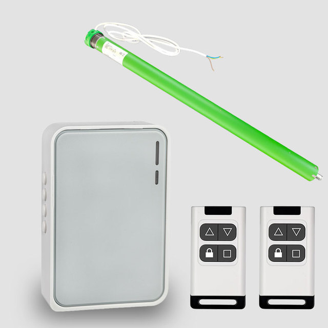 AC 220V Automatic Roller Shutter Tubular Motor Controller for Roller Shutter Garage Door Fixed Code Learning Code