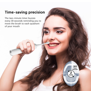 Carepik 2025 último cepillo de dientes sónico inalámbrico 2 en 1 y cepillo de dientes de hilo <span class=keywords><strong>dental</strong></span> portátil Limpieza de dientes - Product Image 3