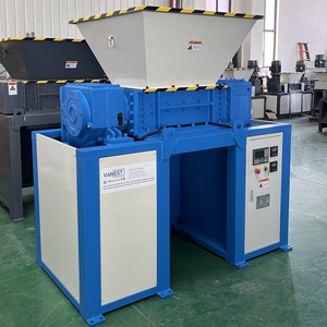 Vanest kim loại Máy Nghiền nhựa đôi trục Chai PET mài đa năng lốp Shredder lốp Máy Nghiền - Product Image 3