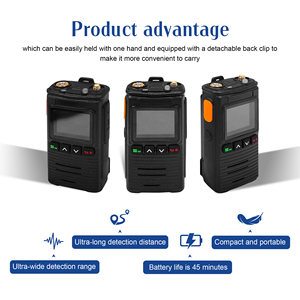 Sistema de Detección FPV Portátil Dewin DW-DT 04, 100 MHz a 8 GHz, Detector de Drones Resistente al Agua, Identifica con Precisión, Sistema de Alarma - Product Image 5