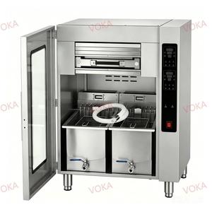 Freidora Comercial Sin Ventilación con 50 Programas Preestablecidos y Control Independiente de Cestas para Uso en Interiores VK-46BDHL-22 1. Automático Ala - Product Image 2