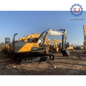 Excavadora de Construcción Volvo EC240 de Segunda Mano de Alta Calidad, 24.5 Toneladas, Capacidad de Cucharón de 1.2m, Piezas Originales, Excelente Estado - Product Image 3
