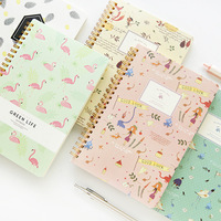 Carnet à spirales, motif tendance, couverture souple, carnet de prise de notes, carnet de bureau, carnet d'étudiant