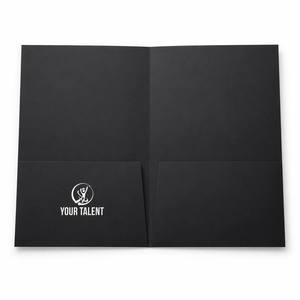 Cartella di Presentazione A4 Personalizzata Ecologica con Stampa Personalizzata, Pieghevole, Lucida, Bianca, con 2 Tasche per Ufficio e Aziende - Product Image 3