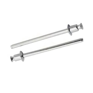 Rivets aveugles à extrémité ouverte en acier inoxydable 304 GB12618 DIN7337 avec rivets <span class=keywords><strong>POP</strong></span>, technique de placage de tête de clou à bouton, Remaches pour voiture - Product Image 5