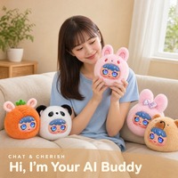 Giocattolo Robot AI in Peluche Intelligente, Compagno di Apprendimento Interattivo con Chat Vocale