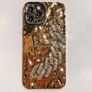 Lovely Bling Diamond bracciale Chain Glitter TPU placcatura Cover posteriore del telefono cellulare per Samsung Galaxy A10S M01S A20S <span class=keywords><strong>A20</strong></span> <span class=keywords><strong>A30</strong></span> - Product Image 5