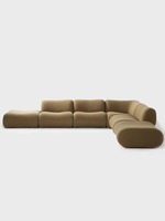 Sofá Modular Comprimido al Vacío para Sala de Estar al por Mayor, Juego de Sofás Cama Muebles de Diseño Moderno