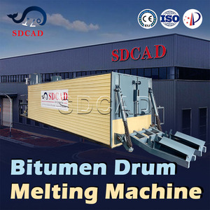 Decantador <span class=keywords><strong>de</strong></span> <span class=keywords><strong>Asfalto</strong></span> con Aceite Térmico Multizona <span class=keywords><strong>de</strong></span> 10 T/H con Empujador Hidráulico para Uso Terminal en Betún Modificado con Polímeros - Product Image 5
