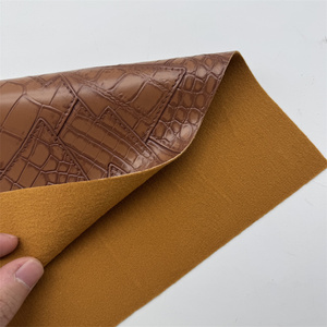 Rouleaux de tissu en cuir synthétique PU motif crocodile, gaufré façon alligator, pour sacs de voyage, bagages et sacs à main, matériau robuste - Product Image 3