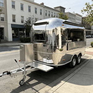 Mobile Food Truck Fully Equipped Taco Bbq Trailer Ice Cream Cart With Full <b>Kitchen</b> Equipments Concession Snack Vending Trailer - Product Image 6